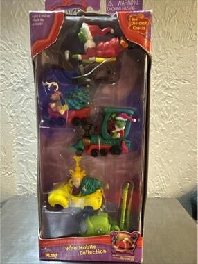 Dr. Seuss How the Grinch Stole Christmas Who-Mobile Collection Toy Set